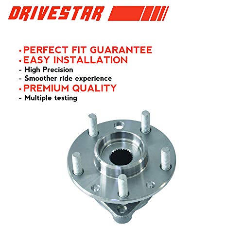 [4Wd] Drivestar 513061 Front Wheel Hub & Bearing Assembly For Chevrolet Blazer/S10/S10 Blazer, Gmc S15/Jimmy/S15 Jimmy/Sonoma/Typhoon, Oldsmobile Bravada Abs(Pair) #TOP3