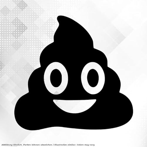 Decus Shop Kack Emoji 2928 // Sticker Aufkleber vers. Größe Farbe