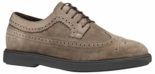 Geox Men's Derby Oxford, Beige, 10