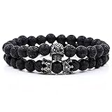 Estilo punk: la pulsera es de estilo punk, con diseño único, simple y de moda, muy adecuado para el uso diario.