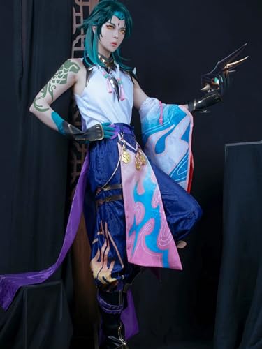 OSIAS Genshin Impact Xiao Cosplay Outfit Xiao Costume(XXL) - Image 2