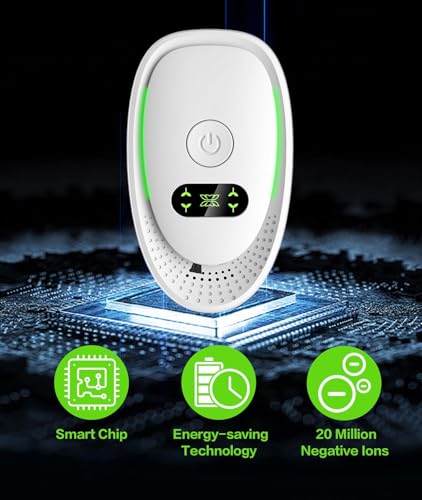 Purificador de Aire Ionizador Enchufable 20 Millones Iones miniatura 4