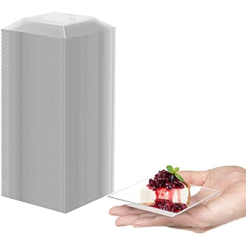 Exquisite Mini Disposable Plates - 200 Pack Cover