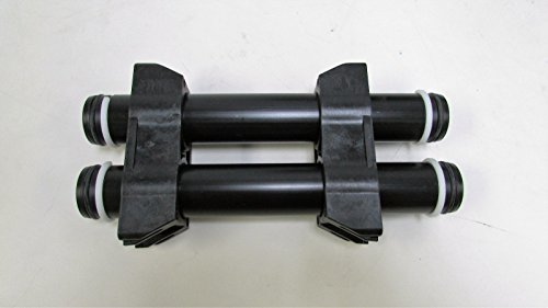 Fleck 9100 Mechanical Water Softener Control Valve Dual Tank Replacement Head, Black #TOP4