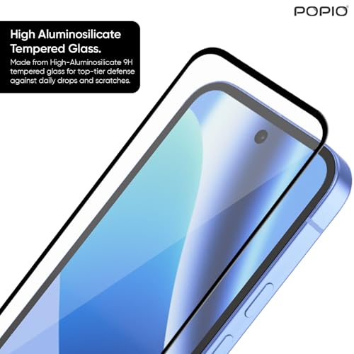 Image of POPIO Military-Grade Gorilla Tempered Glass For Google Pixel 10A | 9H Hardness, Edge-to-Edge, Bubble-Free