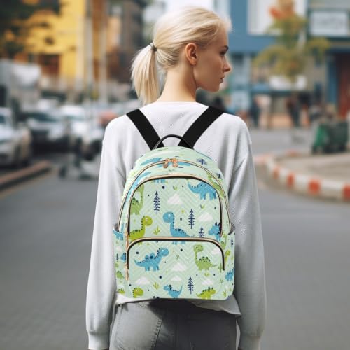 Mini sac à dos tendance décontracté de voyage et d'études multicolore - 7