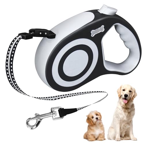 Retractable Dog Leash 16FT, Dog Walking Leash for for Medium Dogs up to 77 lbs,Tangle Free Dog Leash Retractable Dog Leash 16FT, Dog Walking Leash for for Medium Dogs up to 77 lbs,Tangle Free Dog Leash