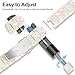 Compatible with Garmin Vivoactive 5 Watch Band Resin, 20mm Strap Compatible for Garmin Vivoactive 6/3/Forerunner 245/165/55/570 42mm/645 Wristband Bracelet Replacement with Stainless Steel Buckle