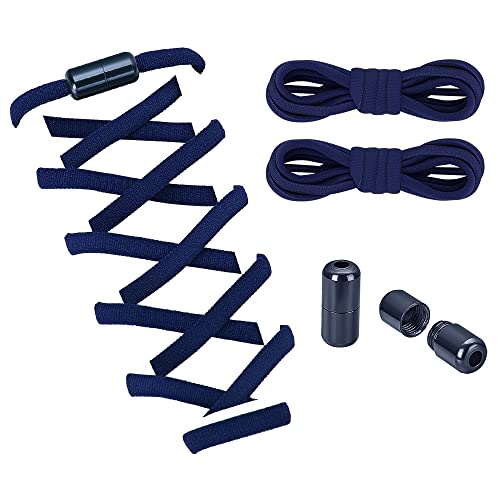Image of ZHENTOR Elastic Shoe Laces, Elastic No Tie Shoelaces for Sneakers, One Size Fits All Adults and Kids Shoes