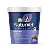 NaturVet – No Toot Gas Aid For Dogs Plus Fennel – 70 Soft Chews | Alleviates Intestinal Gas | Helps Reduce Stool & Urine Odors | 30 Day Supply