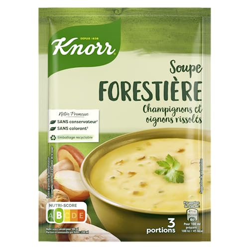 Knorr Soupe Forestière Champignons et Oignons Rissolés, 85g
