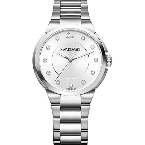 Swarovski City Simple White Pulsera Watch