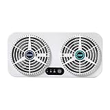 EBAYTV Radialventilator, USB-Schnittstelle Auto Kühlgerät Autoabluftventilatorluftzirkulation Abgaslüfter Fahrzeugwechselventilator