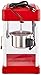 Pop Pup Popcorn Machine - 2.5oz Popper with Stainless-Steel Kettle, Serving Tray, Warming Light and Accessories by Great Northern Popcorn (Red)