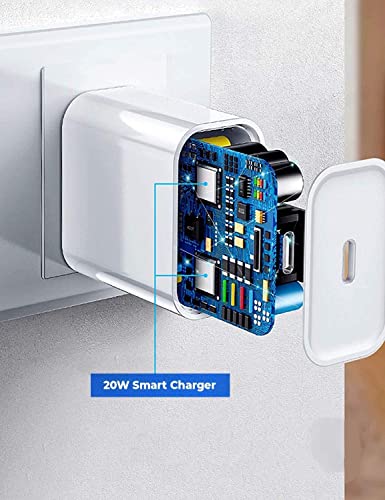 Image of Original 20W Charger Compatible with iPhone X 11 12 13 14 with SIX Months Replacement Warranty