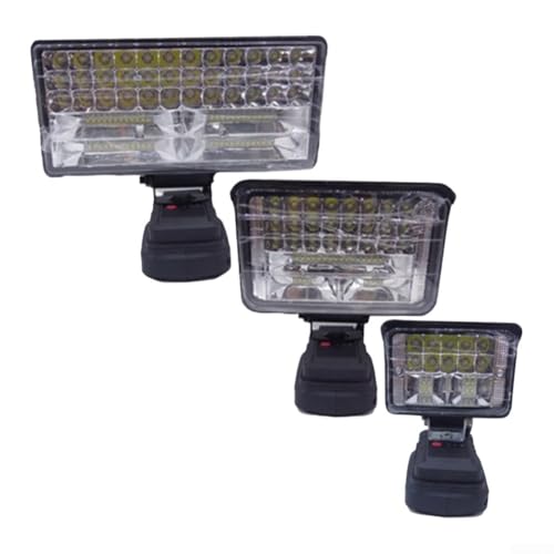 Lampe de travail sans fil 5400 à 11800 lm projecteur LED à intensité variable