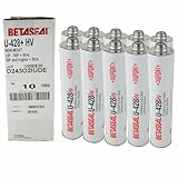 Betaseal U-428+ HV Fast Cure Auto Glass Urethane Adhesive - Primerless, 310ml (10.5oz) Cartridges (Cartridge, 10, Count)