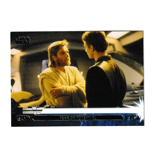Jedi Legacy Fear of Potential Trading Card #20A - Anakin Skywalker, Obi-Wan Kenobi, Hayden Christensen, Ewan McGregor