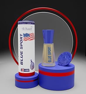 Blue Sport 6ML Itr Perfume Unisex Attar Long Lasting Atar Frangrance Oil Attar Roll On Bottle Itar 0.20-Floz
