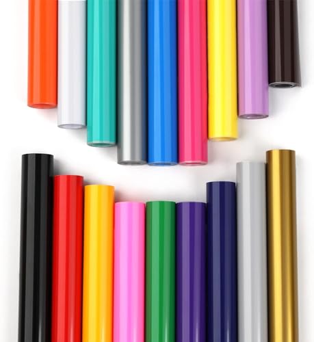 Impermeabile e durevole: dite addio alla desquamazione e allo sbiadimento del vinile, il nostro vinile per Cricut è abbastanza appiccicoso e aderisce saldamente a qualsiasi superficie liscia. Inoltre, il vinile permanente è resistente all'acqua. Questo vinile permanente può durare fino a 5 anni in interni e 3 anni all'aperto. Nota: non adatto per pellicole in tessuto e auto.