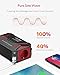 BESTEK Inversor 12v a 220v Onda Pura 300W Conversor para Coche Onda...