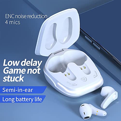 ETATOI Écouteurs Bluetooth sans Fil, écouteurs de Jeu avec Microphone, Casque à Faible Latence Grand Pilote Audio… - Les Beatles, Paul McCartney, John Lennon, RIngo Starr, George Harrison ETATOI Écouteurs Bluetooth sans Fil, écouteurs de Jeu avec Microphone, Casque à Faible Latence Grand Pilote Audio… – Image 6