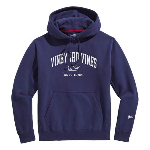 vineyard vines Men's Clean Fleece Graphic Hoodie