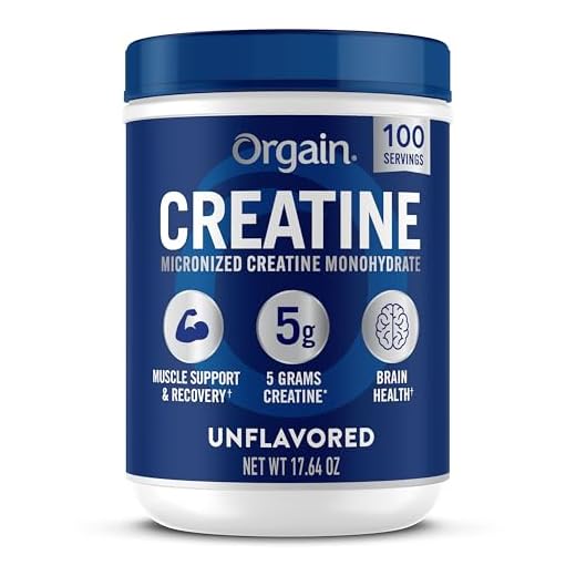 Orgain Micronized Creatine Monohydrate Powder