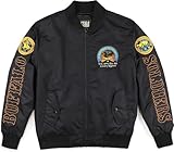 Big Boy Buffalo Soldiers S10 Mens Bomber Jacket [Black - 3XL] - ID#68558