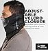 Half Face Ski Mask for Cold Weather - Half Balaclava Windproof Winter Mouth Cover - Tactical Thermal Motorcycle Face Warmer for Skiing, Snowboarding, Running, Cycling & Outdoor Sports for Men & Women