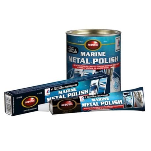Autosol Marine Metal Polish con protección adicional: pulidor náutico en lata de 750 ml 2