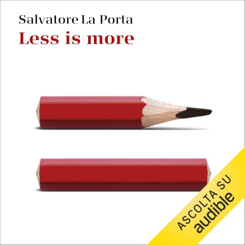 Diseño de la portada del título Less is More