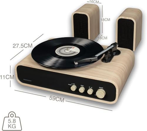 Tourne-disque Bluetooth Crosley Gig Nature pour écouter vos vinyles simplement - 2