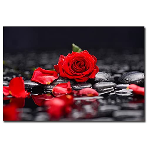 Kit Mosaïque Diamant Arts Craft 80x180cm, strass de haute quality pour broderie 5D rose rouge