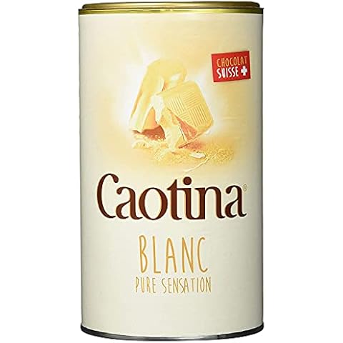 Caotina Blanc White Chocolate tin 500g, Pack of 6 (6 x 500 g) Cover