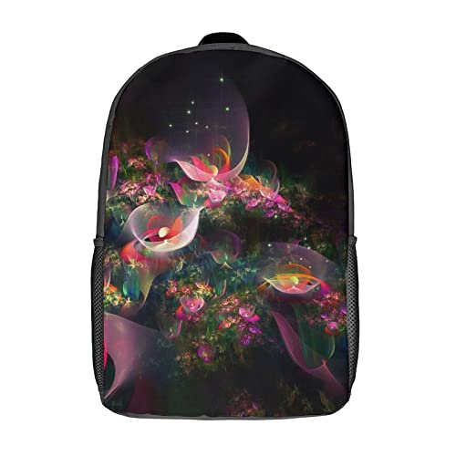 Sac à dos enfants 17 pouces artistique pour garçons et filles adolescents