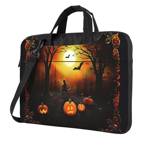 Sac ordinateur portable imprimé Halloween pour soulager vos épaules