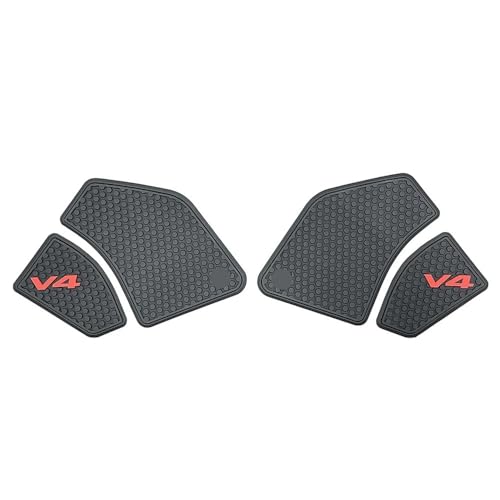 Autocollant de moto kit de protection latérale durable pour réservoir de carburant