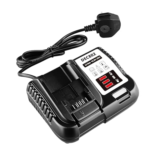 VANON DCB112 Replacement Battery Charger for 20V Charger DCB101 DCB105 DCB115 DCB107,Compatible with 12V&20V Lithium-Ion Batteries DCB206 DCB204 DCB120 DCB126 DCB612 DCB609 DCB606 Battery Charger
