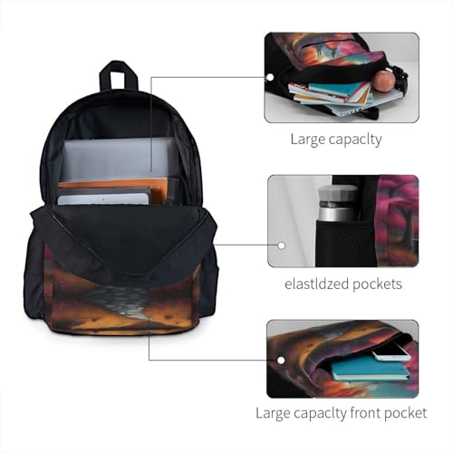 Beautiful Color Large Capacity Travel Backpack - Polyester Backpack,Multi-Functional Storage Bag4