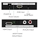 Audio Extractor 4 K X 2 K, musou konwerter HDMI do HDMI Video Extractor SPDIF/optycznie, RCA Audio (L/R) stereo, 3d, do PS3 XBOX HD DVD PS4 Sky HD, Blu-ray, kina domowego