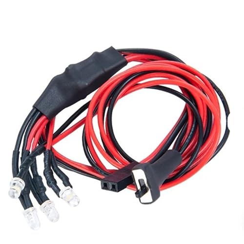 Luces Vehículo RC Axial SCX24 1/24 Parachoques Delantero Foco Brillante