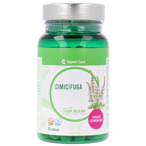 Naturlider - Cimicífuga - Ayuda a Combatir los Síntomas de la Menopausia - 60 Cápsulas