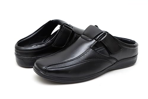 Image of BRUTE Leather Sandals for Men | Fisherman Sandals | Half Sandals