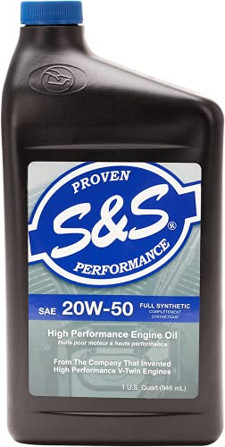 Aceite de motor sintético 20W50 S&S Cycle 2.5 Gal miniatura 2