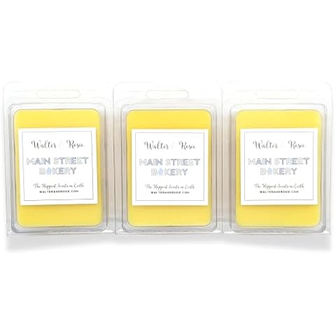 Walter & Rosie Candle Co. - Main Street Bakery Wax Melt - 3 Pack - Inspired by Disney Scents - Smell Like Disney Resorts - The Happiest Scents on Earth - Soy Blend - Up to 18 Hrs Cover