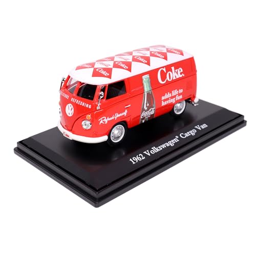 Modelo a escala 1:43 Volkswagen Cargo Van Coca-Cola miniatura 2
