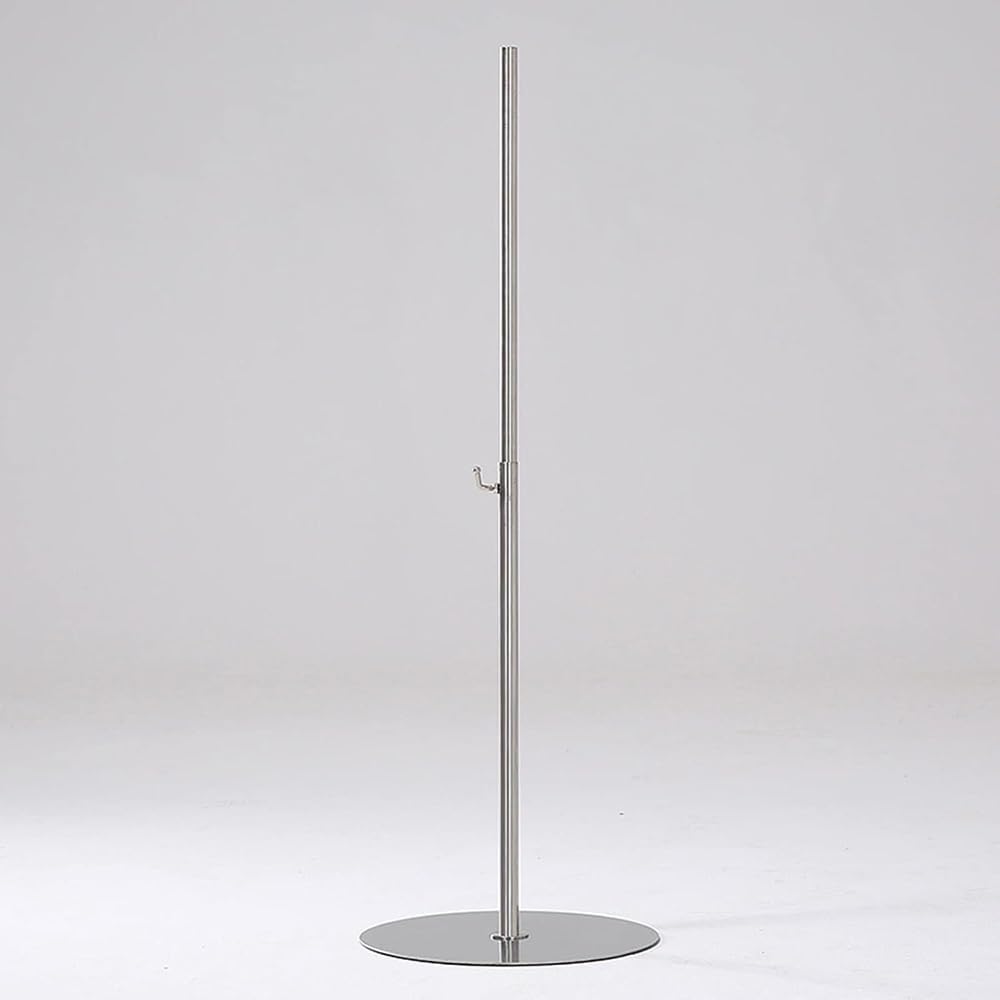 Soporte de maniquí ajustable con ruedas, base de trípode móvil para formas de vestidos, chupetes de costura, estante de exhibición para tienda de ropa