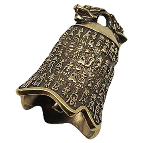 LAPYAPPE Campana De Latón Campanas Adornos Timbre Gong Feng Cascabel Decorativo Decoración Vintage Campana Vintage Campana Colgante Retro Campana De Cobre Retro Suministros para