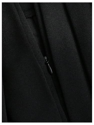 Stylish Black Blazer Vest and Skirt Set for Effortless Chic - Image 5